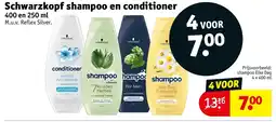 Kruidvat Schwarzkopf shampoo en conditioner aanbieding