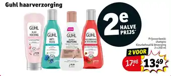 Kruidvat Guhl haarverzorging aanbieding