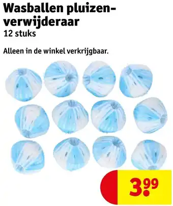 Kruidvat Wasballen pluizenverwijderaar aanbieding