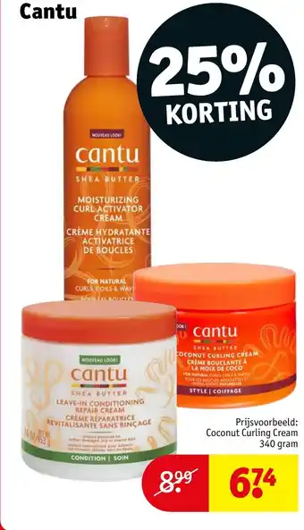 Kruidvat Cantu aanbieding