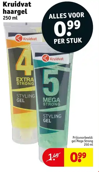 Kruidvat Kruidvat haargel aanbieding