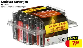 Kruidvat Kruidvat batterijen aanbieding