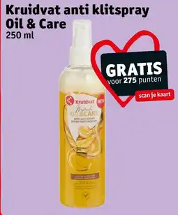 Kruidvat Kruidvat anti klitspray oil & care aanbieding