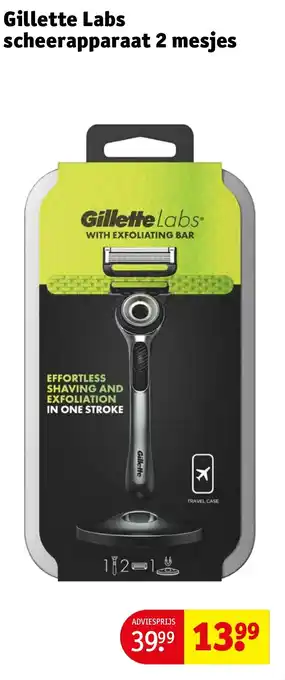 Kruidvat Gillette labs aanbieding