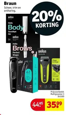 Kruidvat Braun aanbieding