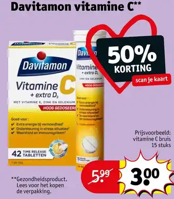 Kruidvat Davitamon vitamine c aanbieding