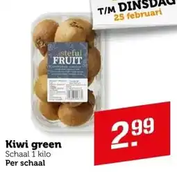 Coop Kiwi green aanbieding