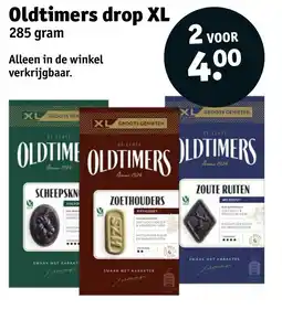 Kruidvat Oldtimers drop XL aanbieding