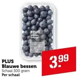 Coop Plus blauwe bessen aanbieding