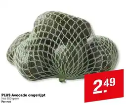 Coop Plus avocado ongerijpt aanbieding