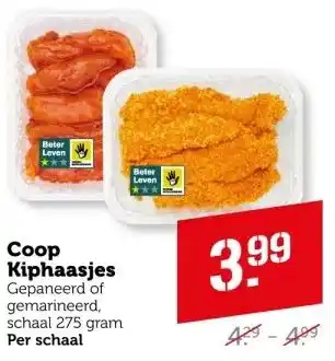 Coop Coop kiphaasjes aanbieding