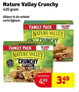 Kruidvat Nature valley crunchy aanbieding