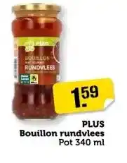 Coop Plus bouillon rundvlees aanbieding