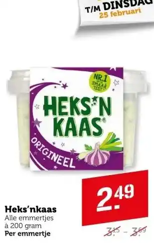 Coop Heks nkaas aanbieding