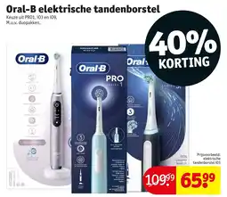 Kruidvat Oral-B elektrische tandenborstel aanbieding