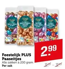 Coop Feestelijk plus passeitjes aanbieding