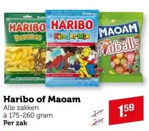 Coop Haribo of maoam aanbieding