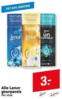 Coop Alle lenor geurparels aanbieding