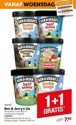 Coop Ben & jerry's ijs aanbieding