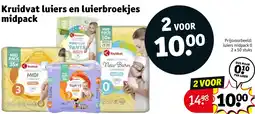 Kruidvat Kruidvat luiers en luierbroekjes midpack aanbieding