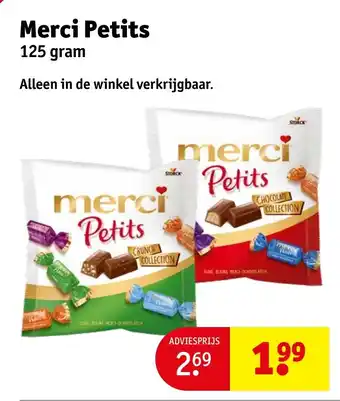 Kruidvat Merci petits aanbieding