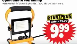 Dirk Oplaadbare werklamp aanbieding