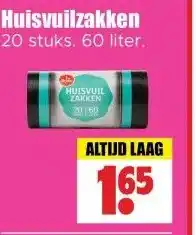 Dirk Huisvuilzakken aanbieding