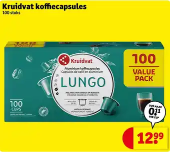 Kruidvat Kruidvat koffiecapsules aanbieding