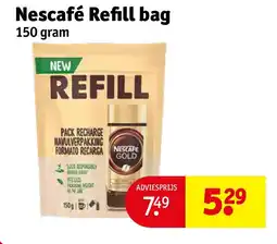 Kruidvat Nescafé refill bag aanbieding