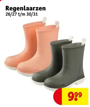 Kruidvat Regenlaarzen aanbieding