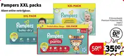 Kruidvat Pampers XXL packs aanbieding