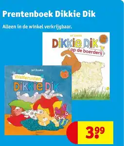 Kruidvat Prentenboek Dikkie Dik aanbieding