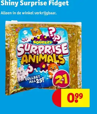 Kruidvat Shiny surprise fidget aanbieding