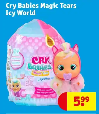 Kruidvat Cry babies magic tears icy world aanbieding