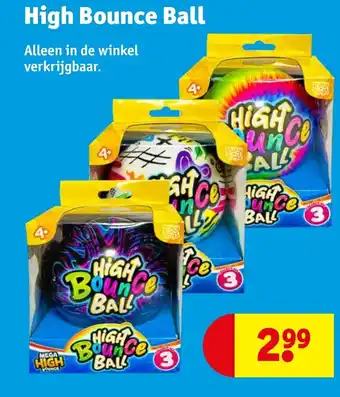 Kruidvat High bounce ball aanbieding