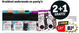 Kruidvat Kruidvat ondermode en panty's aanbieding