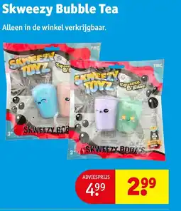 Kruidvat Skweezy Bubble Tea aanbieding