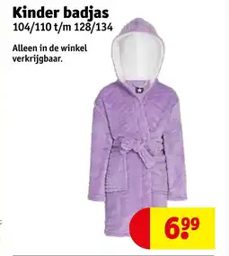 Kruidvat Kinder badjas aanbieding