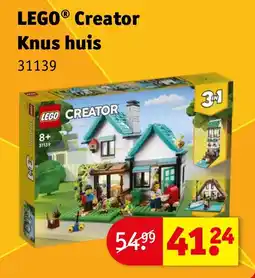 Kruidvat Lego creator Knus huis aanbieding