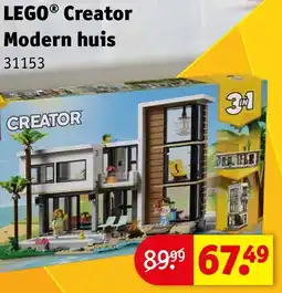 Kruidvat Lego creator modern huis aanbieding