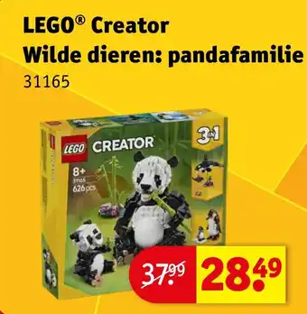 Kruidvat Lego creator wilde dieren pandafamilie aanbieding