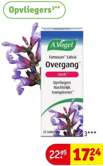 Kruidvat A.Vogel Famosan Salvia Overgang aanbieding