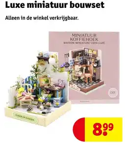 Kruidvat Luxe miniatuur bouwset aanbieding