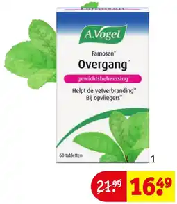 Kruidvat A.Vogel Famosan Overgang aanbieding