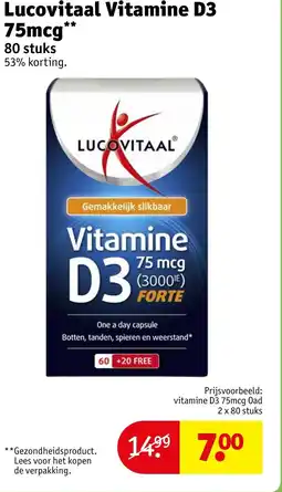 Kruidvat Lucovitaal vitamine d3 aanbieding