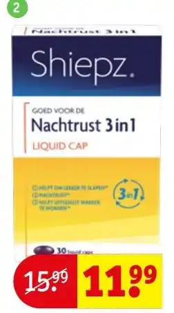 Kruidvat Shiepz Nachtrust 3 in 1 aanbieding