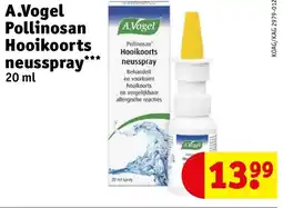 Kruidvat A. vogel Pollinosan Hooikoorts neusspray aanbieding