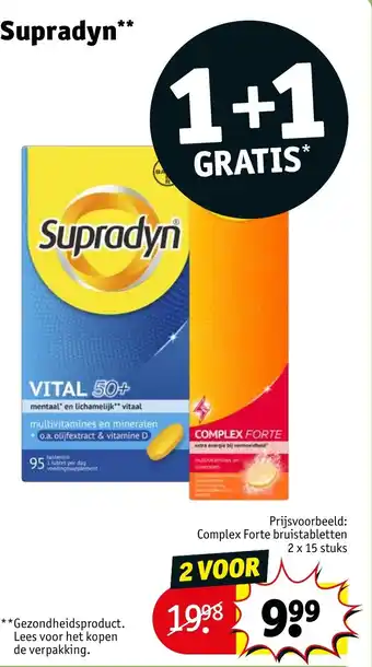 Kruidvat Supradyn aanbieding