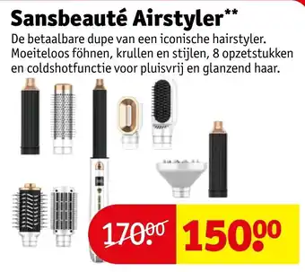 Kruidvat Sansbeauté airstyler aanbieding