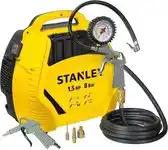 Praxis Stanley Compressor - 1100 W - 8 Bar - 1.5 electric hp aanbieding